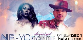 NE-YO & Keyshia Cole Live in Concert on Dec 1st at HULU