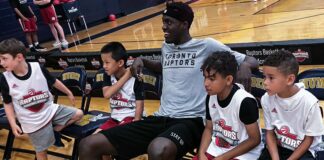 Raptors Players Embraced The Youth During An NBA Cares Project