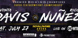 Gervonta “Tank” Davis will be going back to Baltimore to defend his title against Ricardo Núñez July 27th davisversusnunez