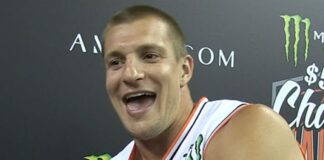 Rob Gronkowski Enjoying His Retirement