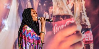 Brandy Performs at Coca-Cola Stage During Essence Festival 2019