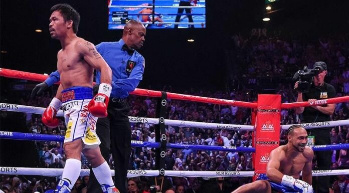 Manny Pacquiao Stops Keith Thurmans’ Undefeated Record, Winning the Split Decision