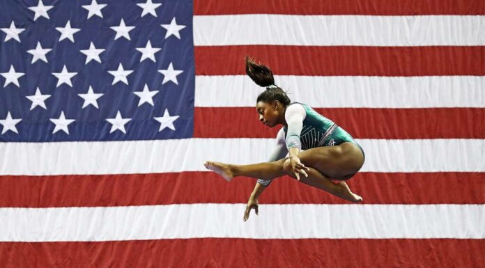 Olympic Gymnast Simone Biles Does The Impossible and Makes History