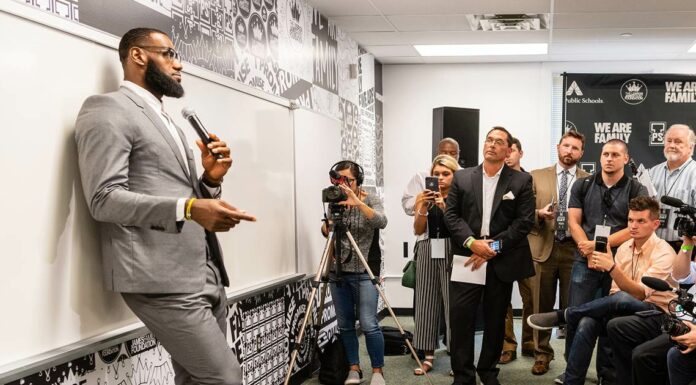 LeBron James Helps Out The Akron Community With His ‘I Promise Village’