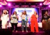 Queen Latifah, Kierra Sheard, Raven Goodwin at TCA for The Clark Sisters: First Ladies of Gospel on Lifetime