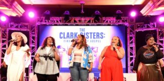Queen Latifah, Kierra Sheard, Raven Goodwin at TCA for The Clark Sisters: First Ladies of Gospel on Lifetime