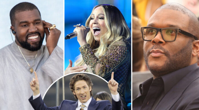 Kanye West, Mariah Carey, and Tyler Perry Set to Appear at Joel Osteen’s Virtual Easter Service