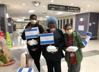 Sorority Chapter Steps Up to Feed Doctors & Nurses at Brookdale Hospital in Brooklyn, NY
