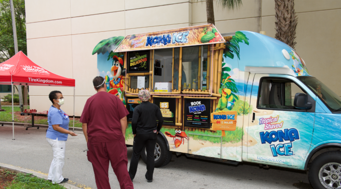 Tire Kingdom Thanks Medical Staff With Shaved Ice