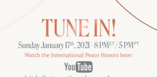 Recap of the International Peace Honors