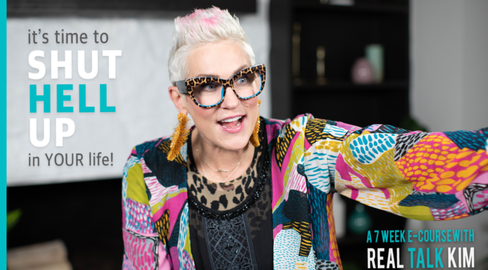 Real Talk Kim Releases E-Course Based on Book “Shut Hell Up”