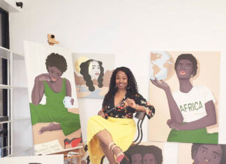 Abi Salami Celebrates Black Womanhood and Mental Health Through Art