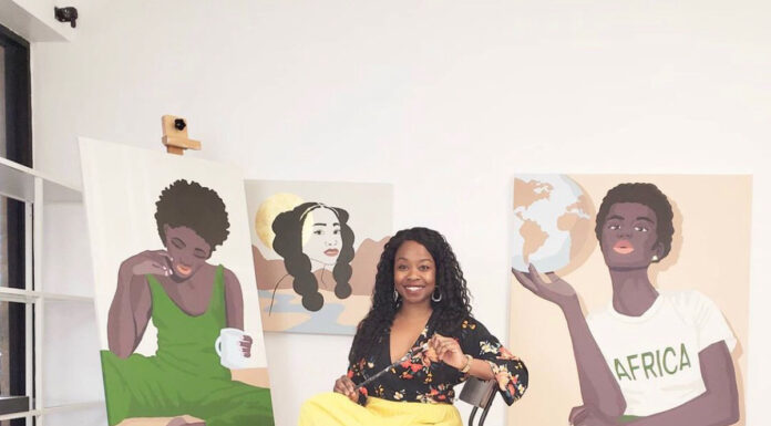 Abi Salami Celebrates Black Womanhood and Mental Health Through Art