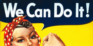 WE CAN DO IT! Just like Rosie the Riveter