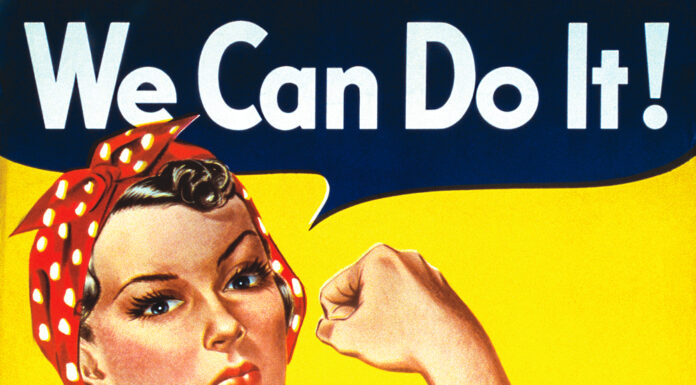 WE CAN DO IT! Just like Rosie the Riveter