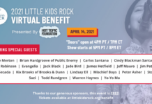 “Little Kids Rock Annual Benefit” Featured Musical Luminaries and Special Guests for Virtual Program
