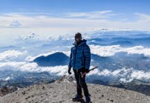 Andrew Alexander King Trains to Climb 14 Summits