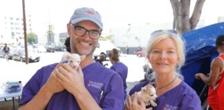 The ElleVet Project Provides Free Veterinary Care for Homeless Pets Co-Founders of The ElleVet Project Helping Pets in Need