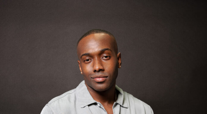 Shomari Love Stars in New Crime Thriller Take the Night Shomari Love Smirking at the Camera