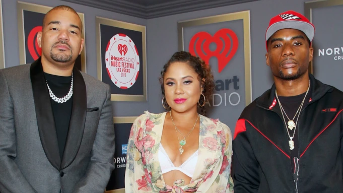 (L-R) DJ Envy, Angela Yee, and Charlamagne tha God GABE GINSBERG/GETTY IMAGES, via The Hollywood Reporter