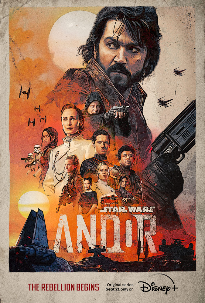 Official Movie Poster for Star Wars Andor Television Series