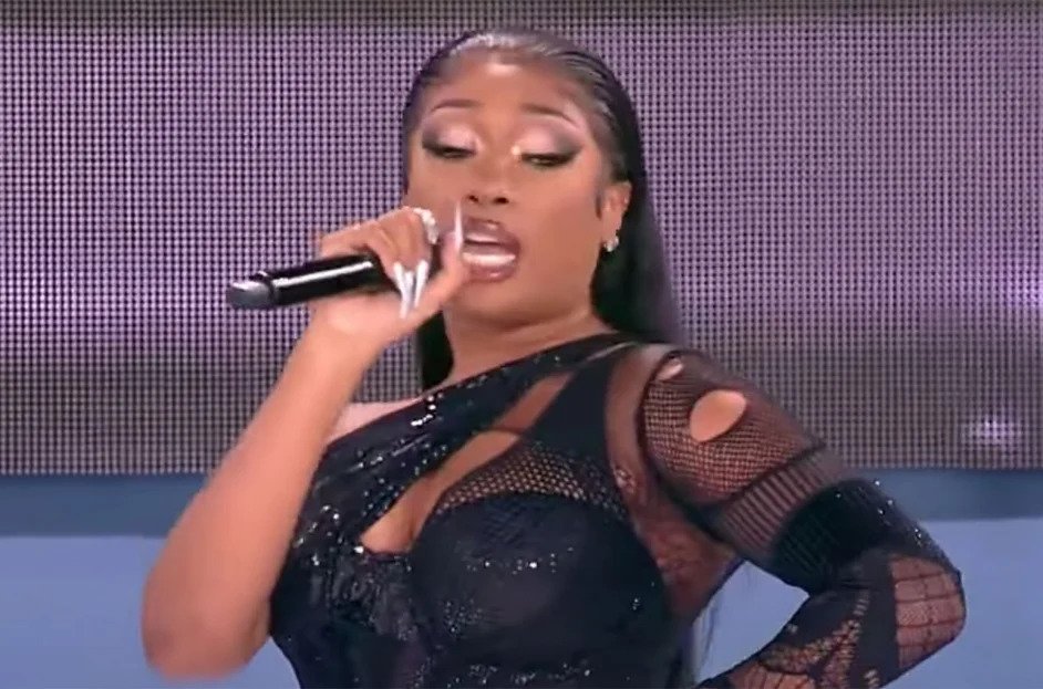 Megan Thee Stallion performs "Her" at Good Morning America's Summer Concert Series