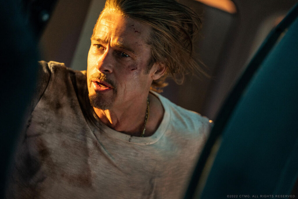 Brad Pitt stars as Ladybug in Bullet Train