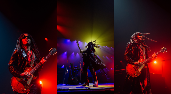 Lenny Kravitz Performs at Tampa Amalie Arena