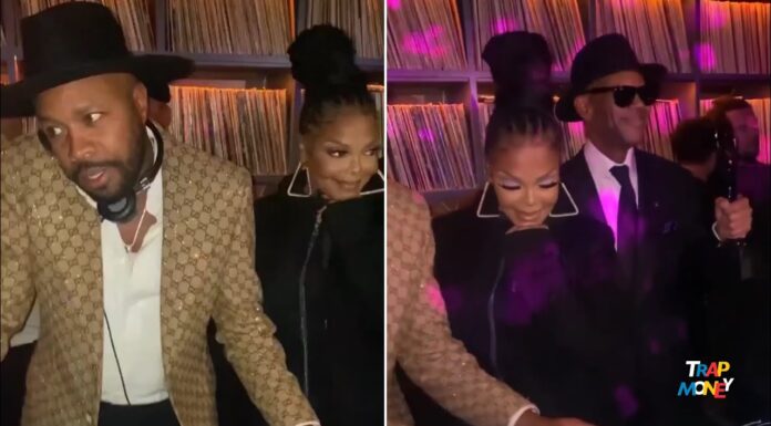 Janet Jackson Jumps In the DJ Booth Celebrating Jimmy Jam and Terry Lewis