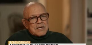 Paris Davis is Awarded for Bravery After 60 Years