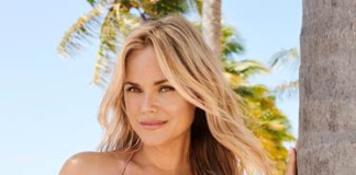 1st Sports Illustrated Model showing C-Section Scar