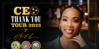 Fawn Weaver of Uncle Nearest Premium Whiskey Goes on Tour to Honor U.S. Military