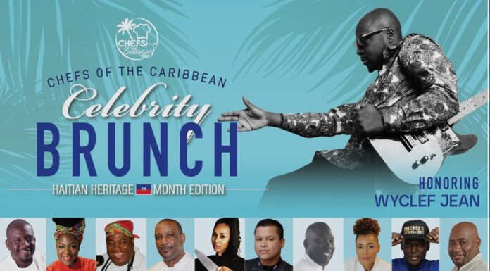 Wyclef Jean Honored at the Chefs of the Caribbean Celebrity Brunch