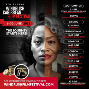 Windrush Caribbean Film Festival 2023 poster
