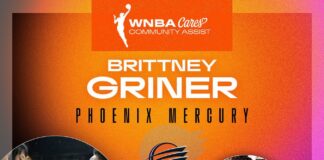 Brittney Griner Receives WNBA Cares Community Assist Award WNBA