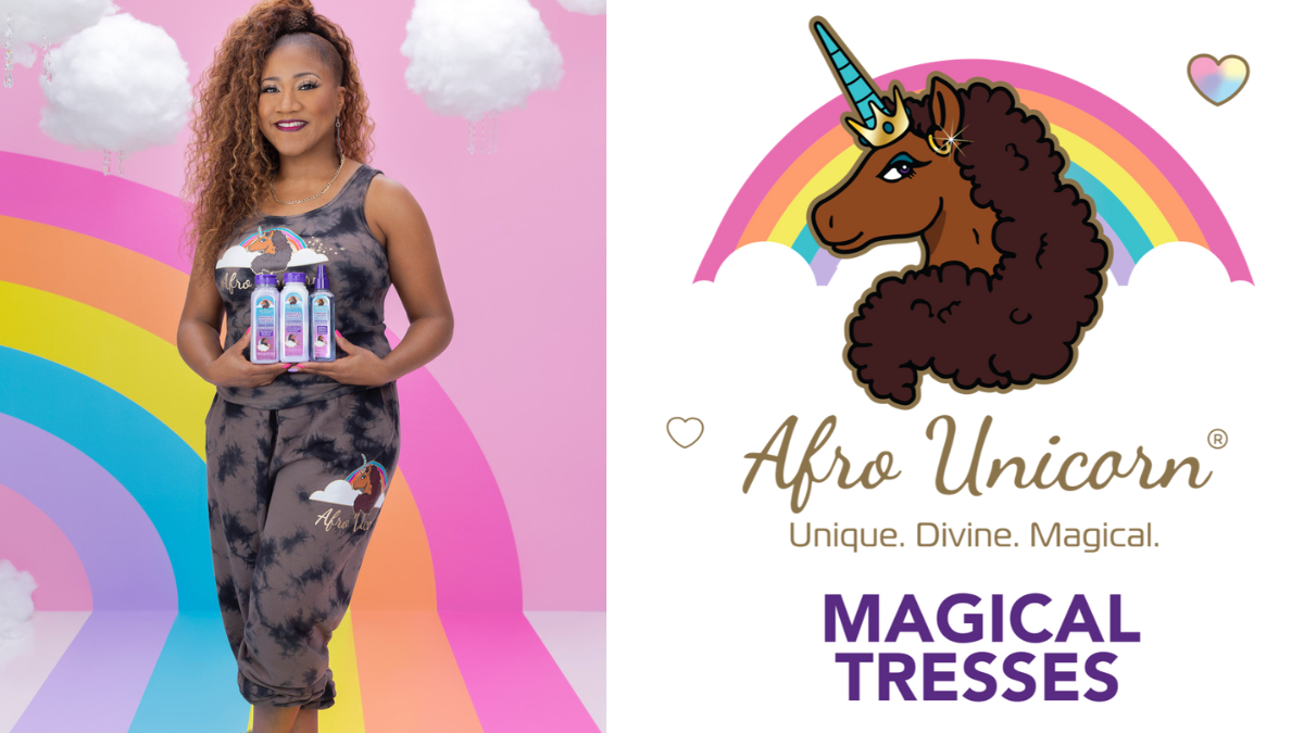 Black female-owned Afro Unicorn launches party supply line, apparel at  Walmart 