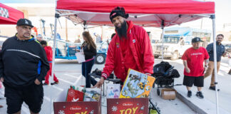 Rapper Big Slim Hosts Holiday Party Toy Drive