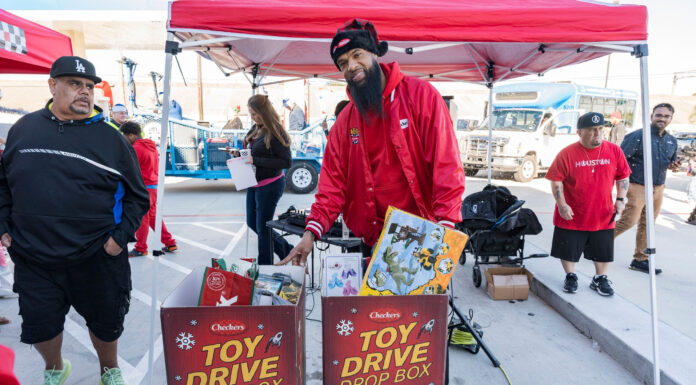 Rapper Big Slim Hosts Holiday Party Toy Drive