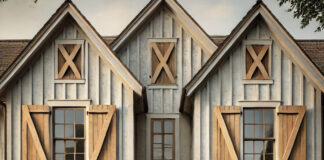 Crafting Timeless Elegance: The Versatility and Appeal of Z-Batten Farmhouse Shutters