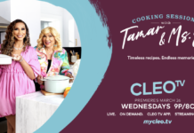 “Cooking Sessions With Tamar & Ms. E” Returns to “CLEO TV!”