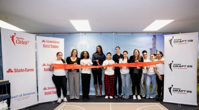 WNBA Cares and State Farm Bring New Wellness Room to NYC Students Through State Farm Assist Tracker Program