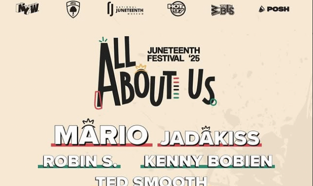Mario and More to Headline the All About Us Festival This Juneteenth—A Celebration for the Whole Family