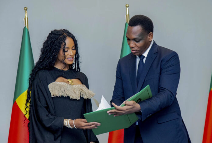 Ciara Honored with Beninese Citizenship During Emotional Ceremony