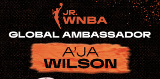 A’ja Wilson Becomes First-Ever Jr. WNBA Global Ambassador, Inspiring the Next Generation of Girls in Sports