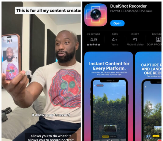 Derrick Downey Jr.’s DualShot Recorder Is Changing the Game for Content Creators