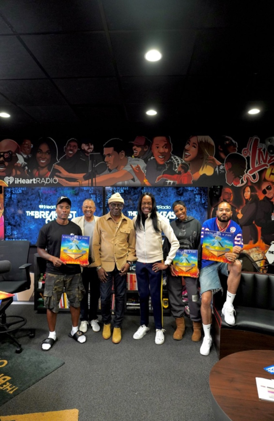 Earth, Wind & Fire with The Breakfast Club team