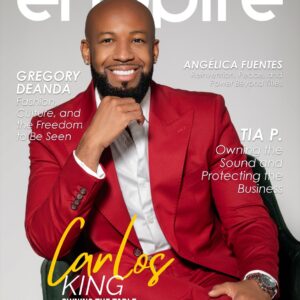 Carlos King on the cover of ENSPIRE Magazine's Ownership & Power Issue 2026